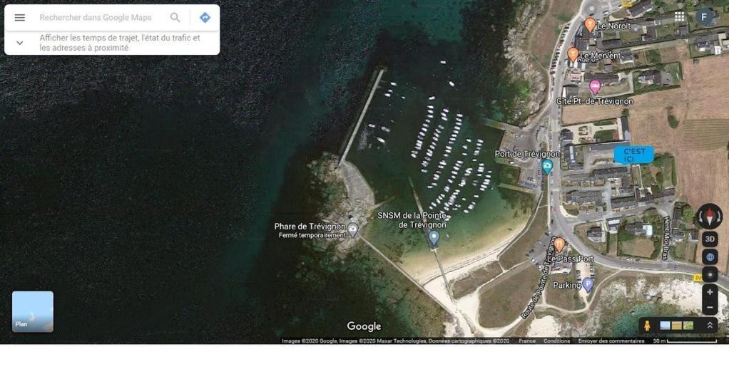 A Moins De 100 Metres De La Mer A La Pointe De Trevignon Trégunc Dış mekan fotoğraf