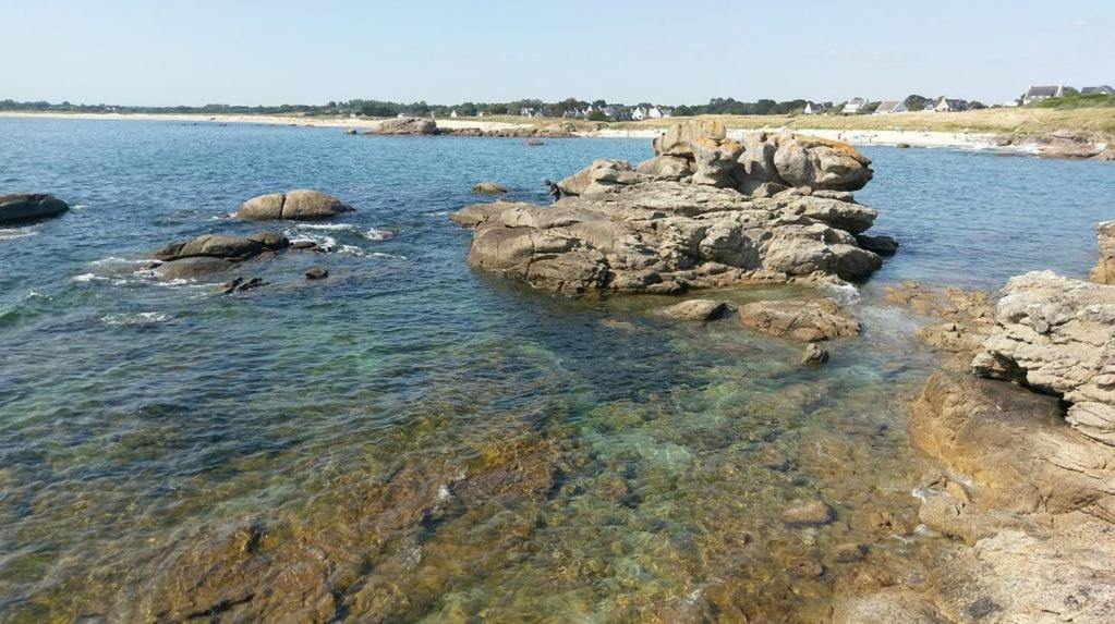 A Moins De 100 Metres De La Mer A La Pointe De Trevignon Trégunc Dış mekan fotoğraf